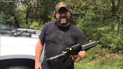 AR9 9mm Pistol with a Fostech Echo Trigger