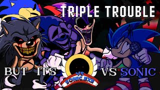 THERE ARE FOUR OF YOU NOW!? (Triple Trouble but it's Sonic.EXE Update 1.5 vs Sonic)