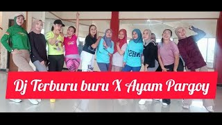 DJ TERBURU BURU X AYAM PARGOY  || Senam Kreasi SENAM NHSC