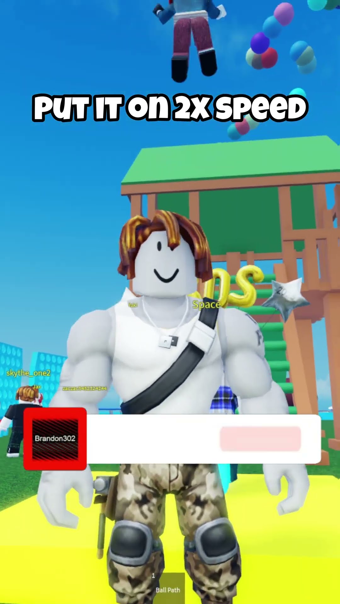 Put this on 2x speed ?? #shorts #roblox
