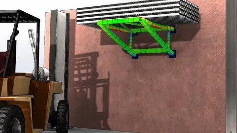 Solidworks Simulation-weldment frame example - Virtual wall_ Stress Analysis (English Untertitles)