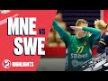 Highlights | Montenegro vs Sweden | Main Round | Women's EHF EURO 2020