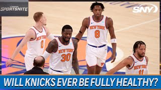 Will injuries prevent us from seeing the best of this year's Knicks team in postseason? | SNY