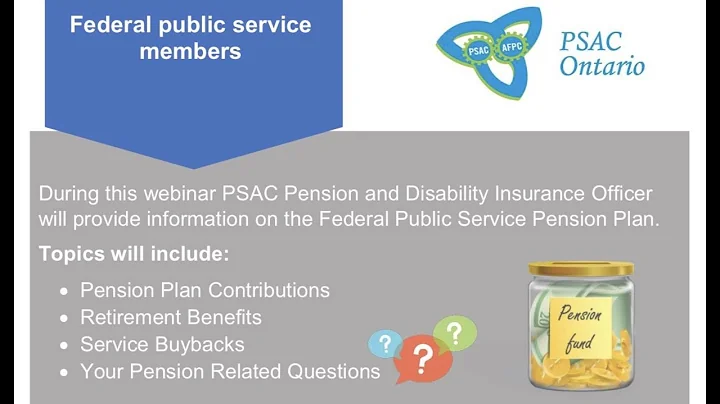 Federal Public Service Pension Plan - What You Should Know