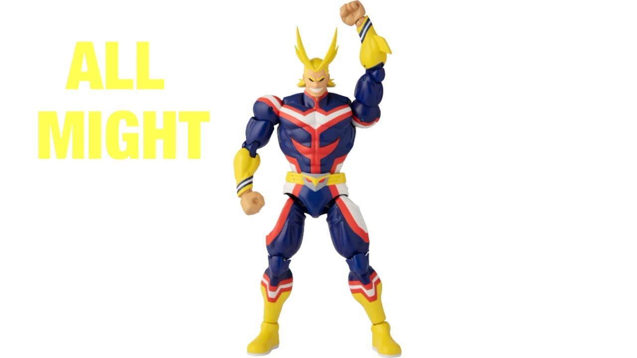 Bandai Anime Heroes My Hero Academia All Might Action Figure Review!