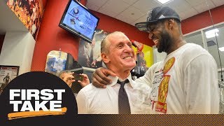 Stephen A. applauds Pat Riley for opening up about LeBron James' exit from Heat | First Take | ESPN