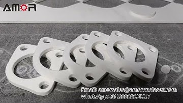 CNC Automatic gaskets cutting machine|Ceramic fiber gasket #oscillatingknifecuttingmachine