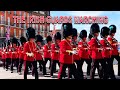 The irish guards marching to windsor castle from victoria barrack tuesday 17th may 2022 great uk