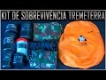 Kit de Sobrevivência com 80 Itens da TremeTerra