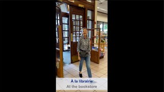 French words for different items in a bookstore! 📚 ☕️ 🕯 🇫🇷