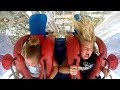 Scared kids  funny slingshot ride compilation