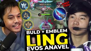 Nyobain Build + Emblem Dari Wondekid EVOS Anavel!! Dijamin Sakit Boss!! - Mobile Legends