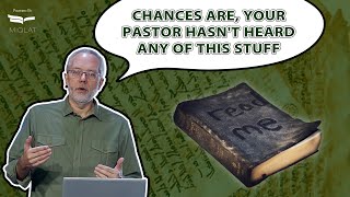 Why Pastors Don&#39;t Talk About the Things Dr. Heiser Talks About