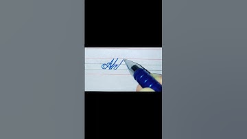 Abel write ✍️ in beautiful cursive style #calligraphy #handwriting