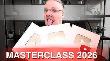 FREE YouTube Masterclass 2026 - YouTube Certified Expert Shares 20 Years Of Advice in 34 Minutes