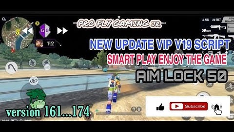 NEW UPDATE RULES OF SURVIVAL V19 VIP SCRIPT [ THANKS TO ALL ]🙏🙏