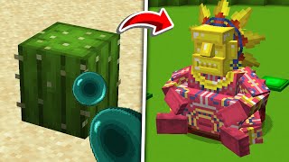 What's inside different mobs and blocks in Minecraft - Experiment