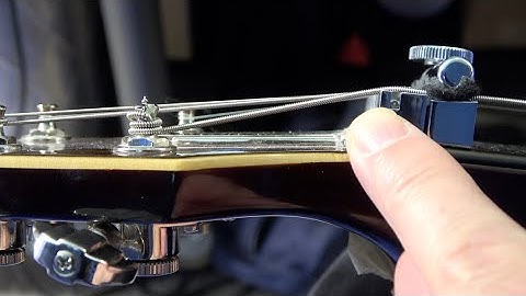 Getting a Tighter 6th String on the Duesenberg - Open D