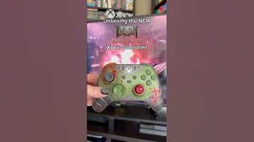 DOOM SLAYER Xbox Controller Unboxing! #doomthedarkages #xbox #unboxing #asmr #shorts