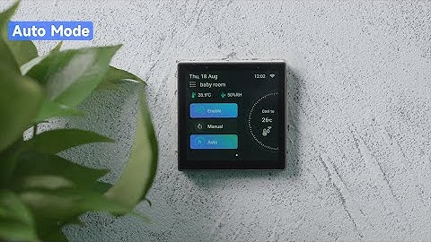 Smart Temperature Control on NSPanel Pro