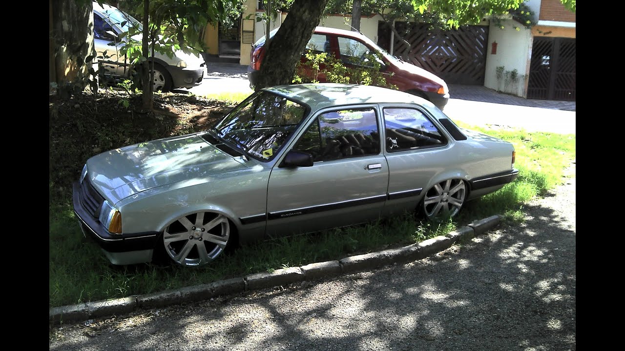 Chevette rebaixado aro 18 suspensão a ar YouTube