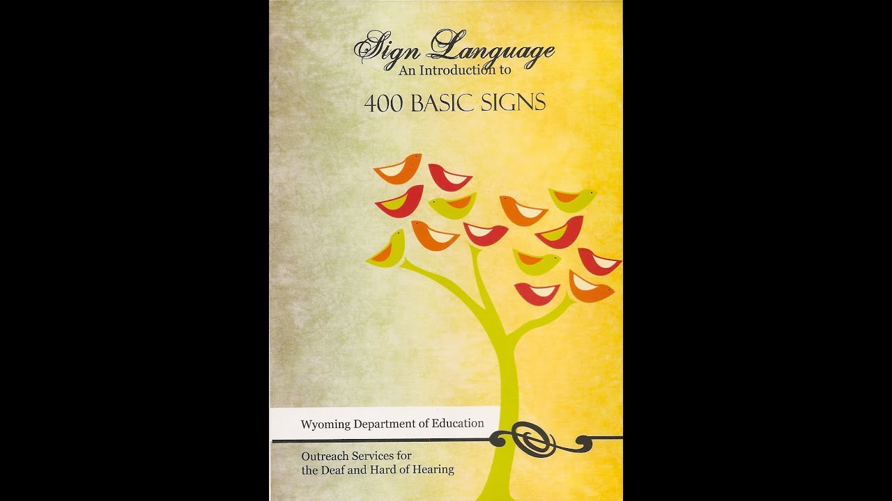 Introduction to Sign Language ~ 400 Basic Signs: Part 5 of 6 - YouTube