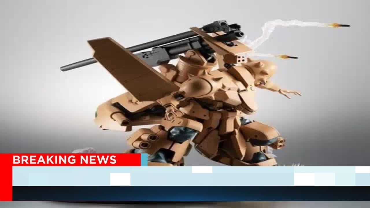 ガンダム00 長距離砲撃用msザメルが最新技術で立体化 土煙エフェクトで躍動感 マイナビニュース グノシー Youtube