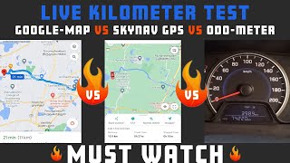 GPS KM Accuracy Test By skynav GPS app screenshot 2