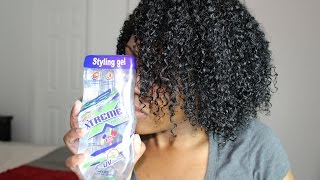 Wet Line Extreme Styling Gel Demo & Review
