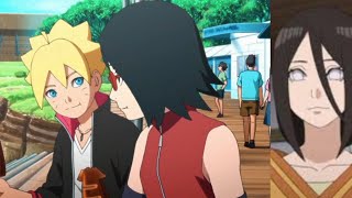BORUSARA ❤ BORUTO FIGHTS HANABI 🥰 Part 18 BORUTO ON SARADA LAP