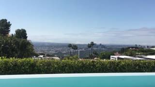 It's a perfect day to enjoy the jetliner views from the Bird Streets in the Hollywood Hills.