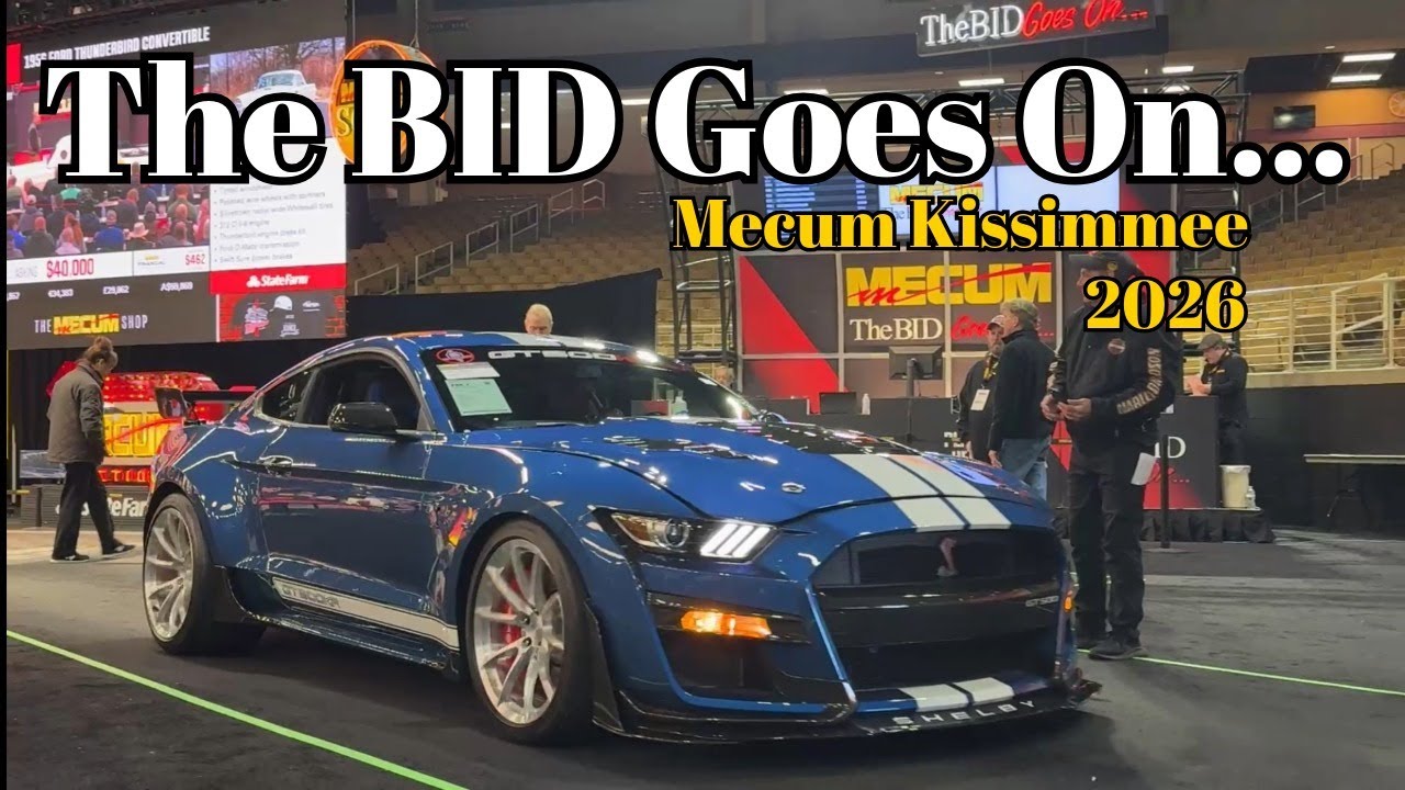 Сможем ли мы заключить выгодную сделку на аукционе Mecum Kissimmee 2026? Давайте посмотрим, что п...