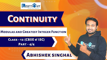Continuity and Differentiability |Show that | Modulas and Greatest Integer Function | Part -4