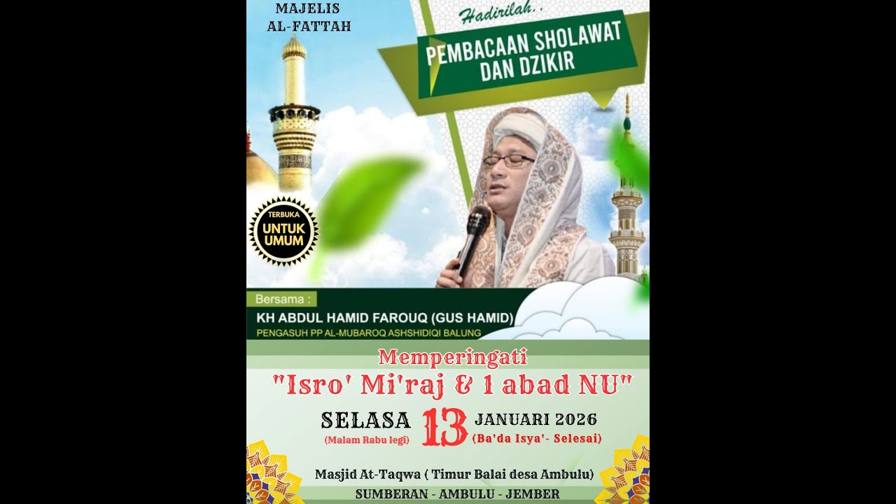 MAJELIS AL FATAH RANTING SUMBERAN AMBULU
