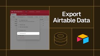 How to export Airtable to CSV