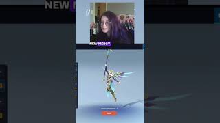 I love Mercy and getting things for her #gaming #streamer #nonbinarygamer #ow2 #twitchstreamer
