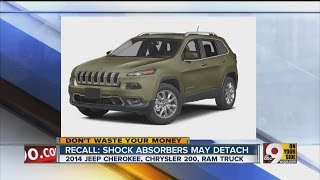 Recall 2014 Jeep Cherokee Chrysler 200 Ram trucks