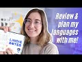 Language learning planning: using a monthly journal to review and set goals 💙