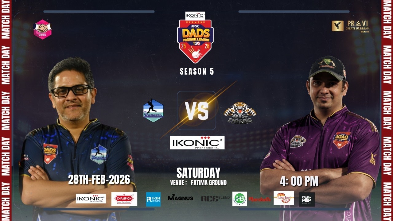 JNS RANGERS VS OIS TIGERS | JFSC DADS PREMIER LEAGUE | SEASON 5
