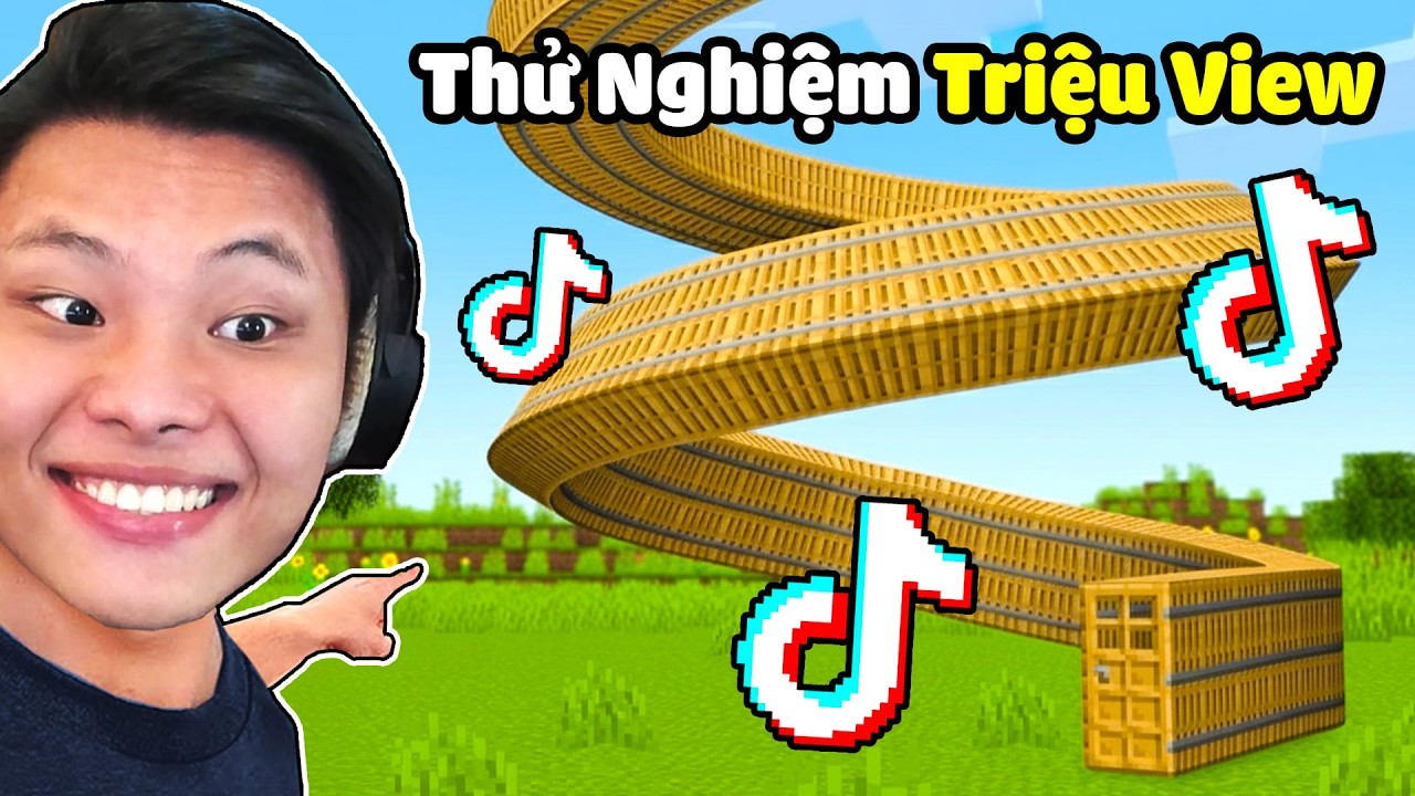 [TẬP 22] JAYGRAY THỬ NGHIỆM MẸO TIKTOK TRIỆU VIEW MINECRAFT SMP✨😜🌈ĐU TREND TÓP TÓP PHẢI CHỊU QUÁ KHÊ