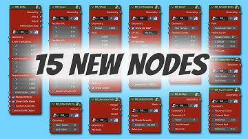 New Update of the BB Nodes Addon for Blender