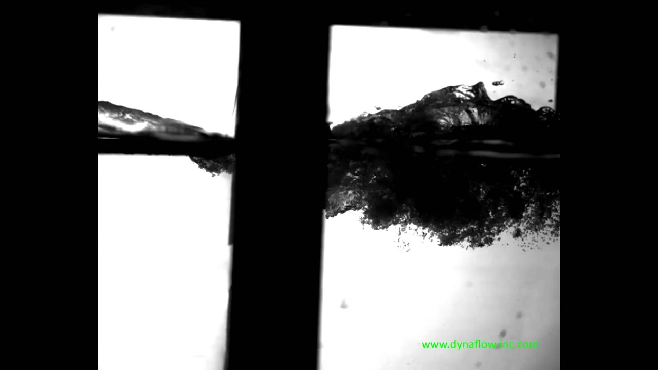 plunging jet bubble generation