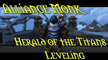 Alliance Monk Leveling