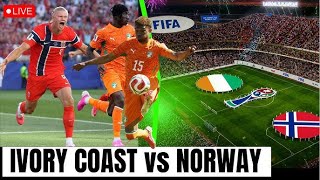 🔴 LIVE: IVORY COAST(0) VS NORWAY(1)/FIFA WORLD CUP 2026 Round 32 / Game Simulation Pes21 screenshot 4