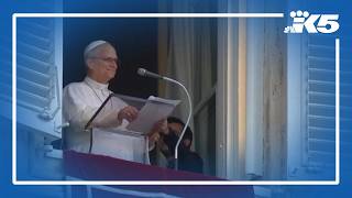 Pope Leo returns to Saint Peter's Square after lung surgery