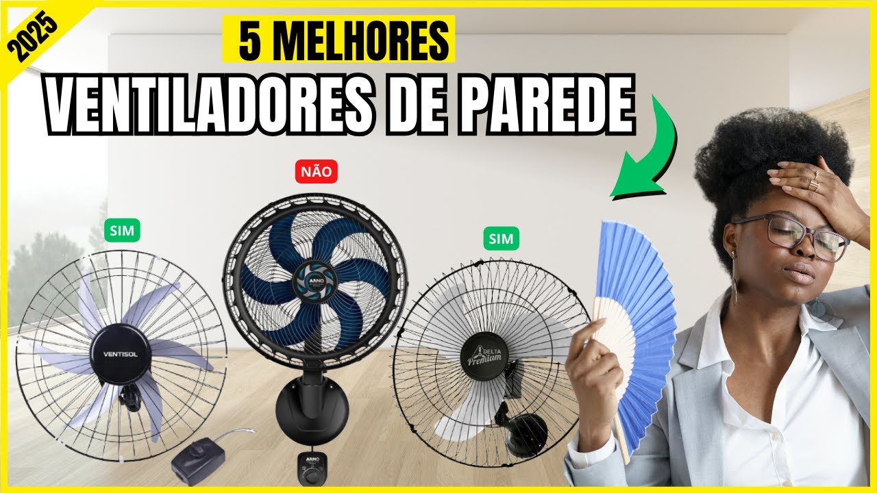 Os 5 Melhores Ventiladores de Parede Em 2025 | Silencioso, Econômico ...