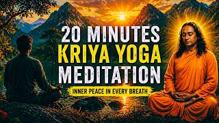 Try This Kriya Meditation Before Sleeping Tonight | A Spiritual Insight By Paramahansa Yogananda