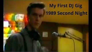 My first DJ gig Skating Rink 1989 Second Night