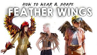 How To Shape Zucker Feather Wings