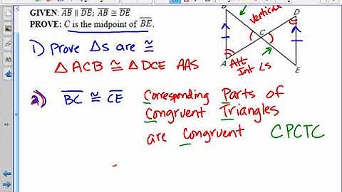 4.7 Use Congruent Triangles lesson video